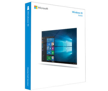 Первоначальная упаковка розницы дома Microsoft Windows 10 программного обеспечения