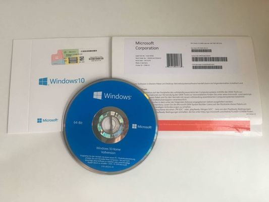 Multi упаковка OEM DVD Windows 10 языка домашняя со стикером COA