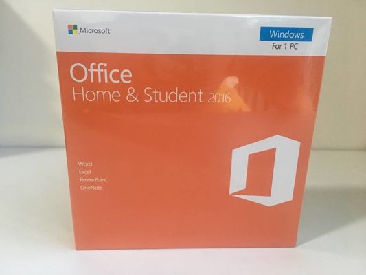 Розничные пакуя дом Майкрософт Офис 2016 и студент DVD/карта